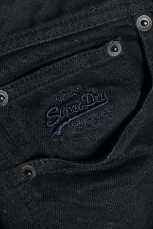 Superdry Slim Fit Black Jean